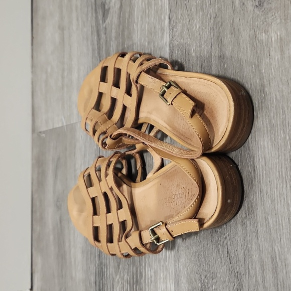 Madewell The Rowan Cage Sandals size 8.5 - Picture 6 of 10